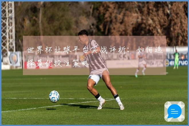 世界杯让球平台实战评析：如何选择最优投注策略